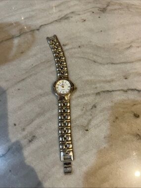 Croton Two-Tone Silver and Gold women’sQuartz Watch